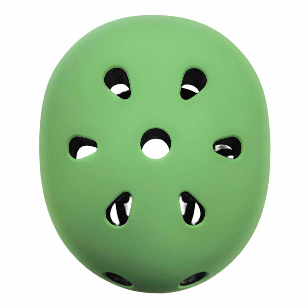 Dječja podesiva biciklistička kaciga Trike Fix, LED, veličina M, 55-58 cm, tamno zelena
