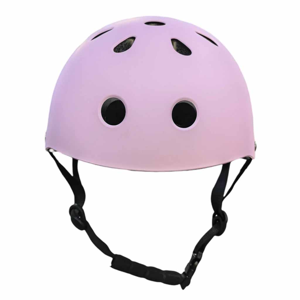 Dječja podesiva biciklistička kaciga Trike Fix, LED, veličina M, 55-58 cm, ljubičasta