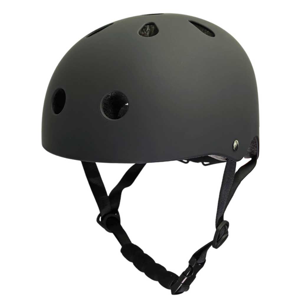 Dječja podesiva biciklistička kaciga Trike Fix, LED, veličina S, 48-54 cm, crna