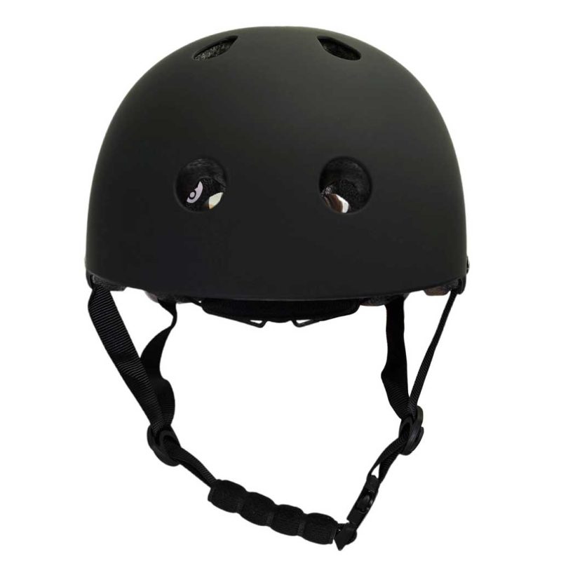 Dječja podesiva biciklistička kaciga Trike Fix, LED, veličina S, 48-54 cm, crna