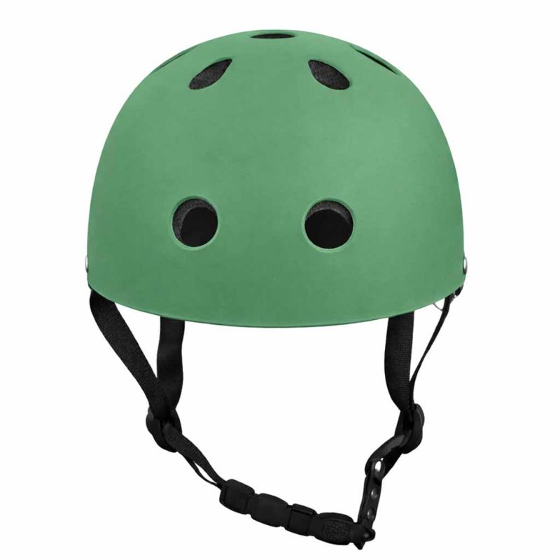 Trike-Fix-children-s-bike-helmet-adjustable-LED-S-48-54cm-dark-green-183648 Dječja podesiva biciklistička kaciga Trike Fix, LED, veličina S, 48-54 cm, tamno zelena