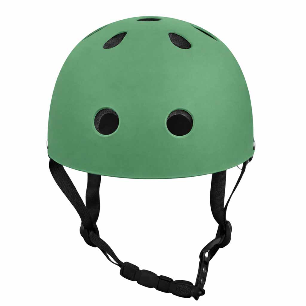 Trike-Fix-children-s-bike-helmet-adjustable-LED-S-48-54cm-dark-green-183648 Dječja podesiva biciklistička kaciga Trike Fix, LED, veličina S, 48-54 cm, tamno zelena