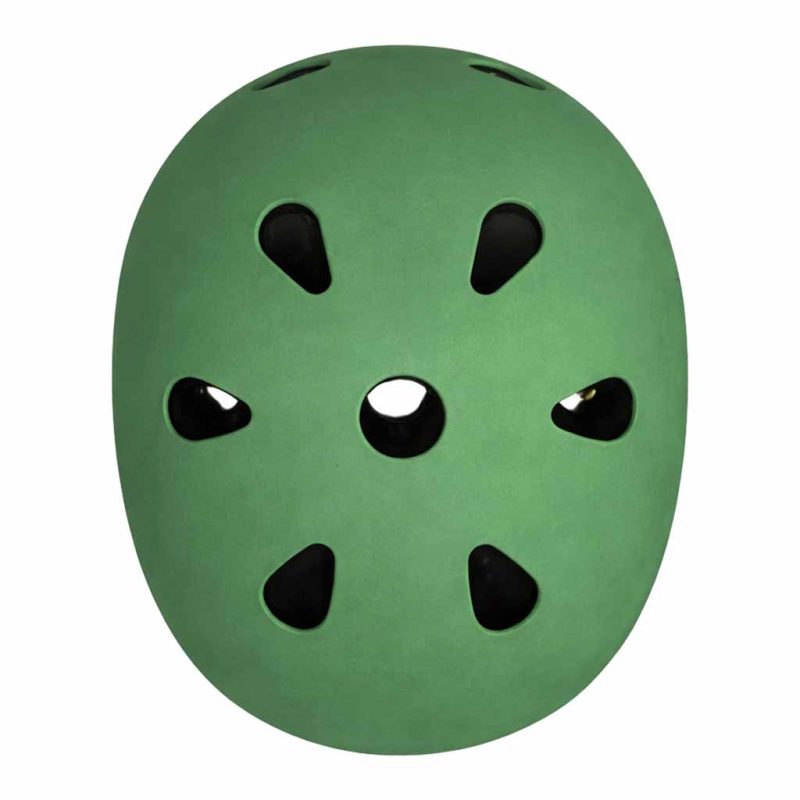 Trike-Fix-children-s-bike-helmet-adjustable-LED-S-48-54cm-dark-green-183651 Dječja podesiva biciklistička kaciga Trike Fix, LED, veličina S, 48-54 cm, tamno zelena