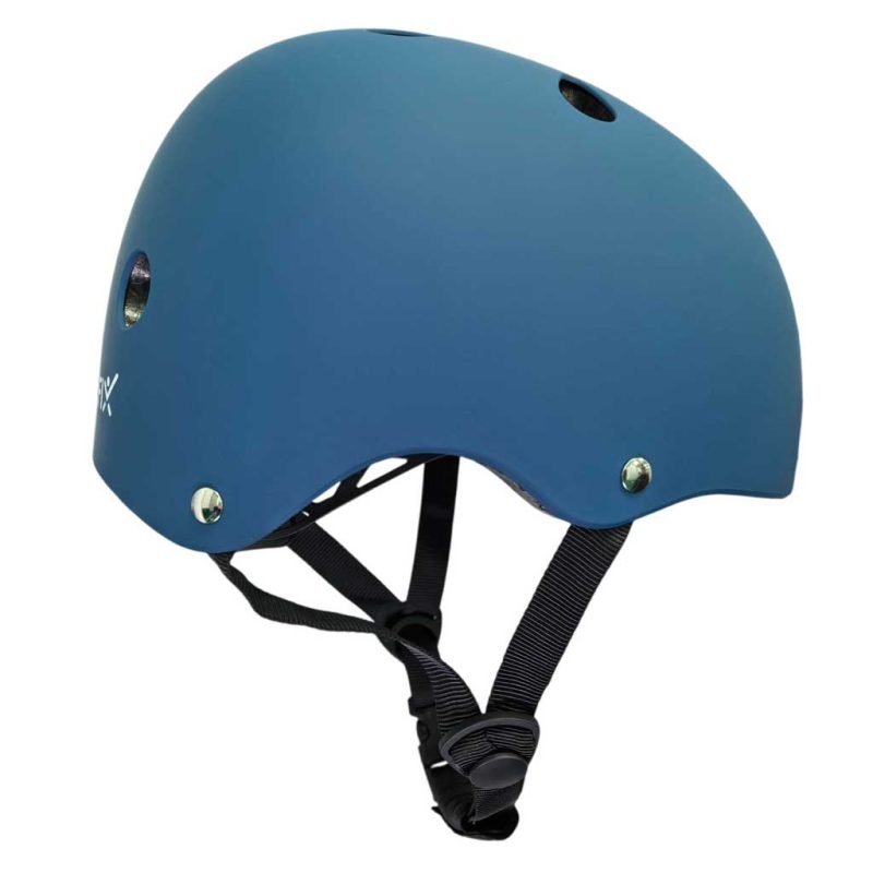 Dječja podesiva biciklistička kaciga Trike Fix, LED, veličina S, 48-54 cm, mornarsko plava