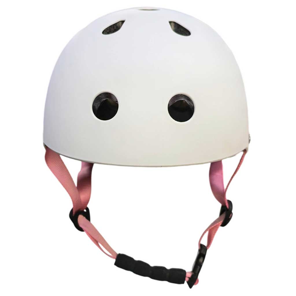 Dječja podesiva biciklistička kaciga Trike Fix, LED, veličina S, 48-54 cm, bijela