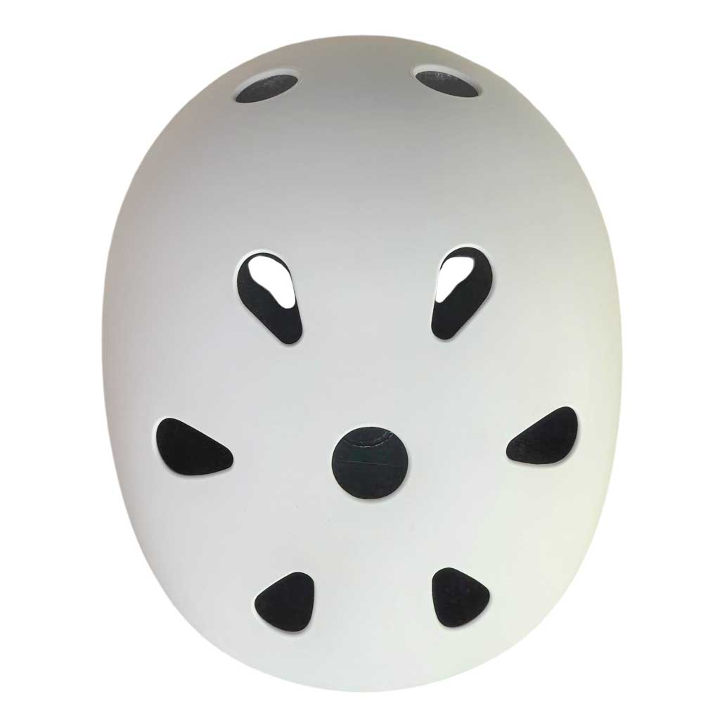 Dječja podesiva biciklistička kaciga Trike Fix, LED, veličina S, 48-54 cm, bijela