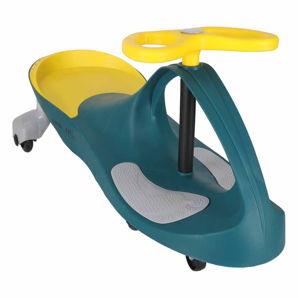 Wiggle swing automobil sa svijetleći kotačima LED zeleno žuto