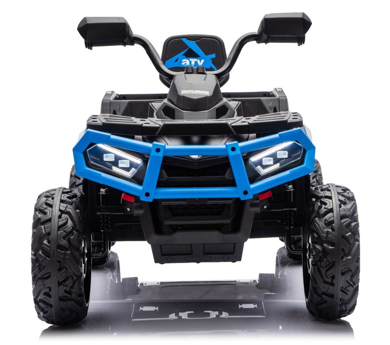 Vozilo na akumulator Quad ATV 6 kotača s prikolicom JC606 24V 4x4 plavi