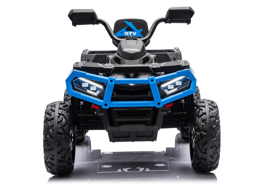 Vozilo na akumulator Quad ATV 6 kotača s prikolicom JC606 24V 4x4 plavi