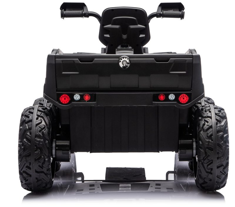 Vozilo na akumulator Quad ATV 6 kotača s prikolicom JC606 24V 4x4 crveni