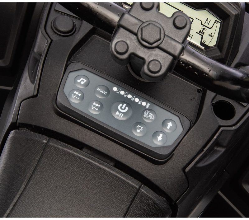 Vozilo na akumulator Quad ATV 6 kotača s prikolicom JC606 24V 4x4 crveni