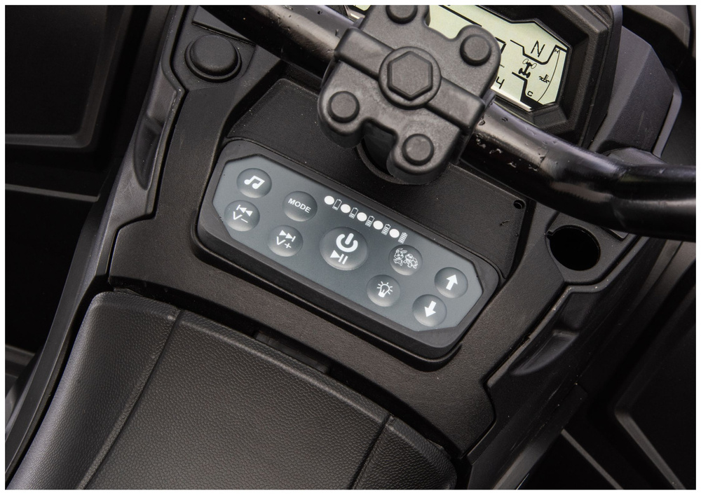 Vozilo na akumulator Quad ATV 6 kotača s prikolicom JC606 24V 4x4 crveni