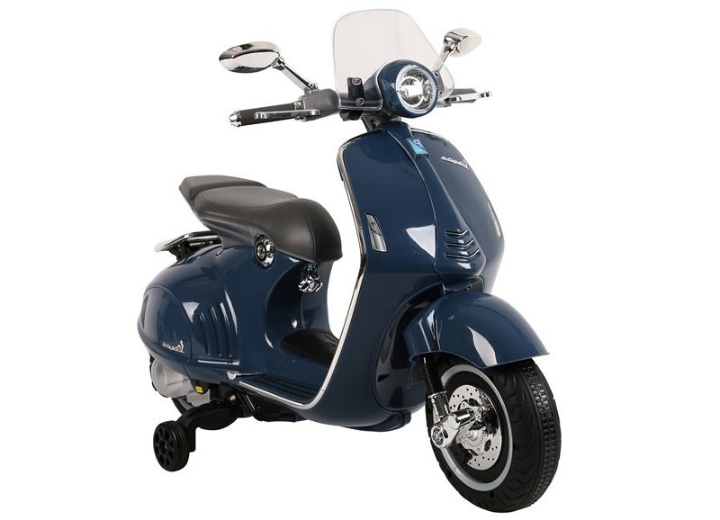 Plavi skuter na akumulator Vespa GTS 300