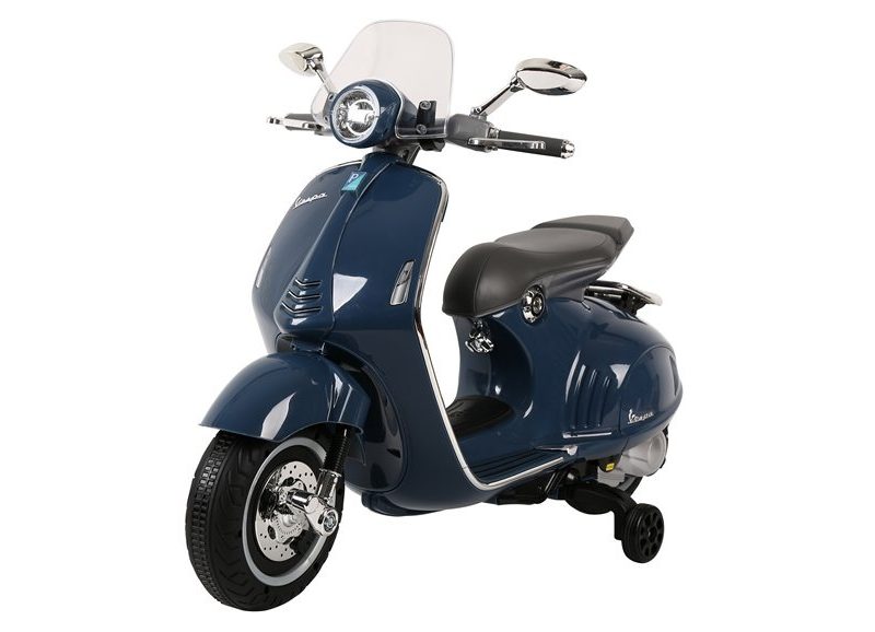 Plavi skuter na akumulator Vespa GTS 300