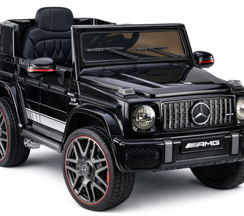 Mercedes AMG G 63 crno vozilo na akumulator