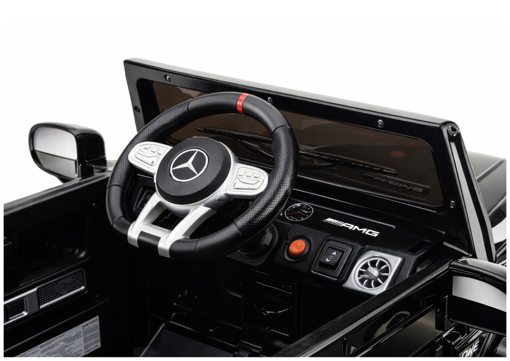 Mercedes AMG G 63 crno vozilo na akumulator