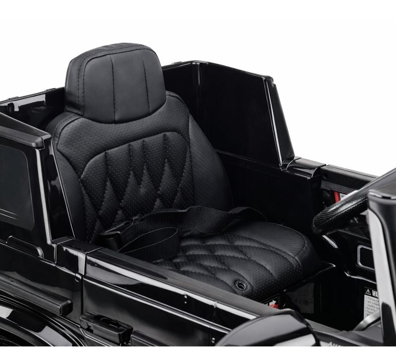 Mercedes AMG G 63 crno vozilo na akumulator