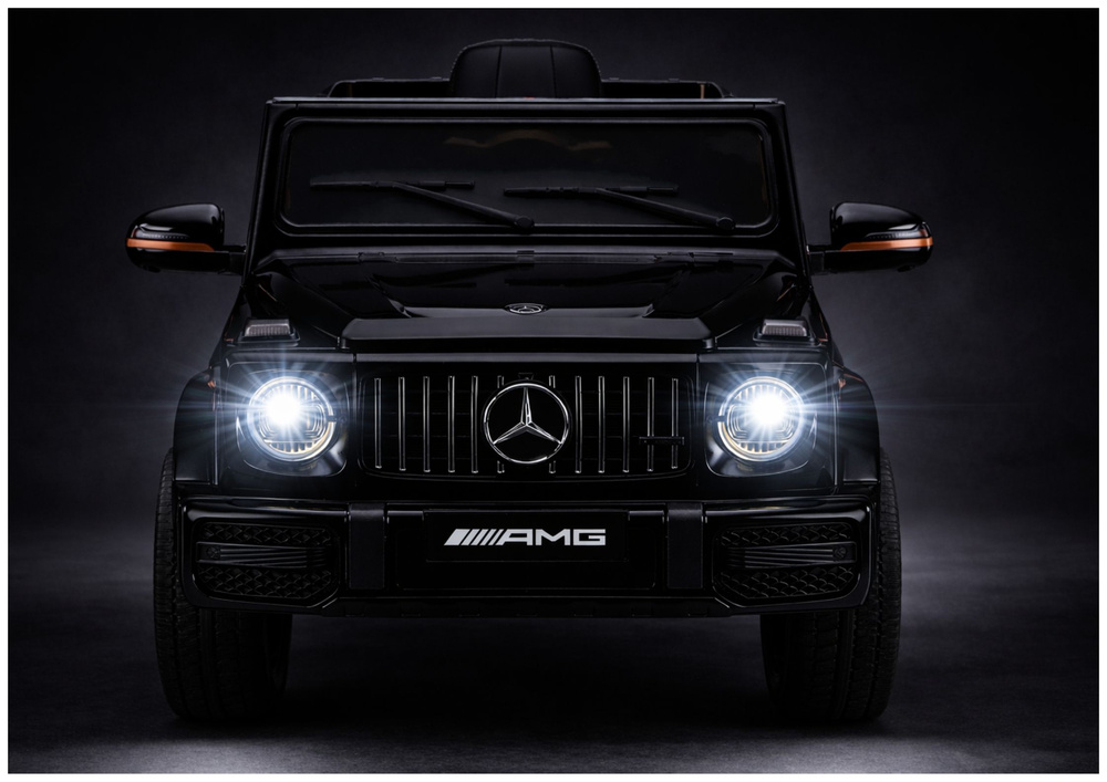Mercedes AMG G 63 crno vozilo na akumulator