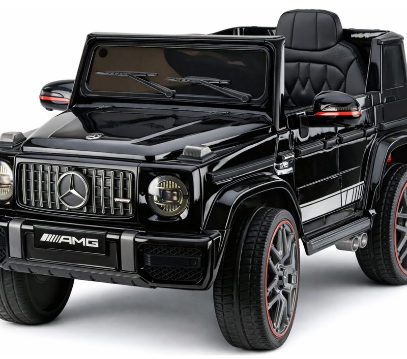 Mercedes AMG G 63 crno vozilo na akumulator