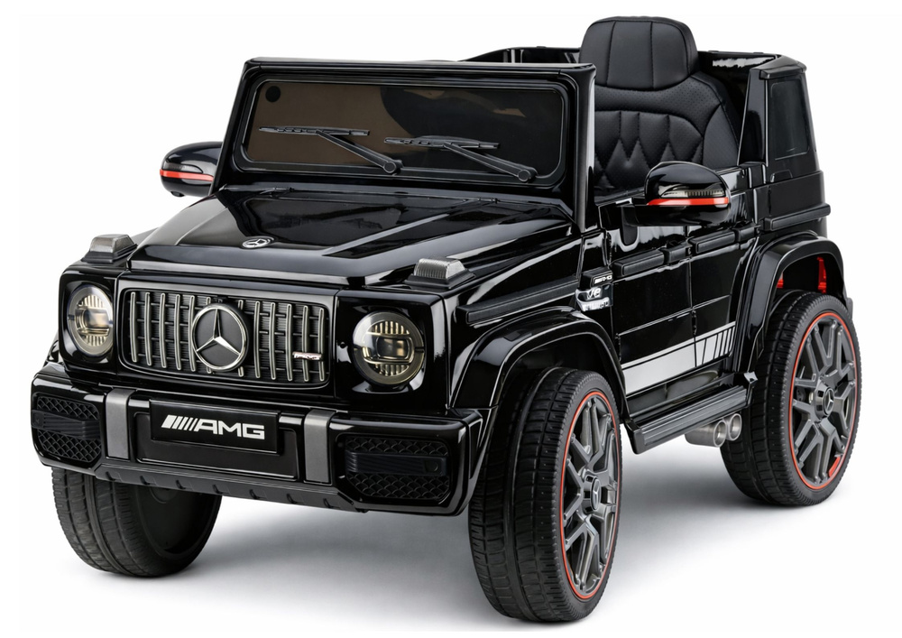 Mercedes AMG G 63 crno vozilo na akumulator