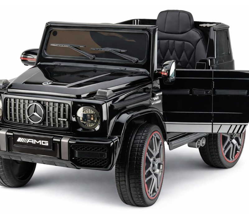 Mercedes AMG G 63 crno vozilo na akumulator