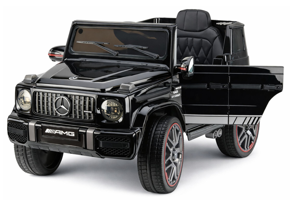 Mercedes AMG G 63 crno vozilo na akumulator
