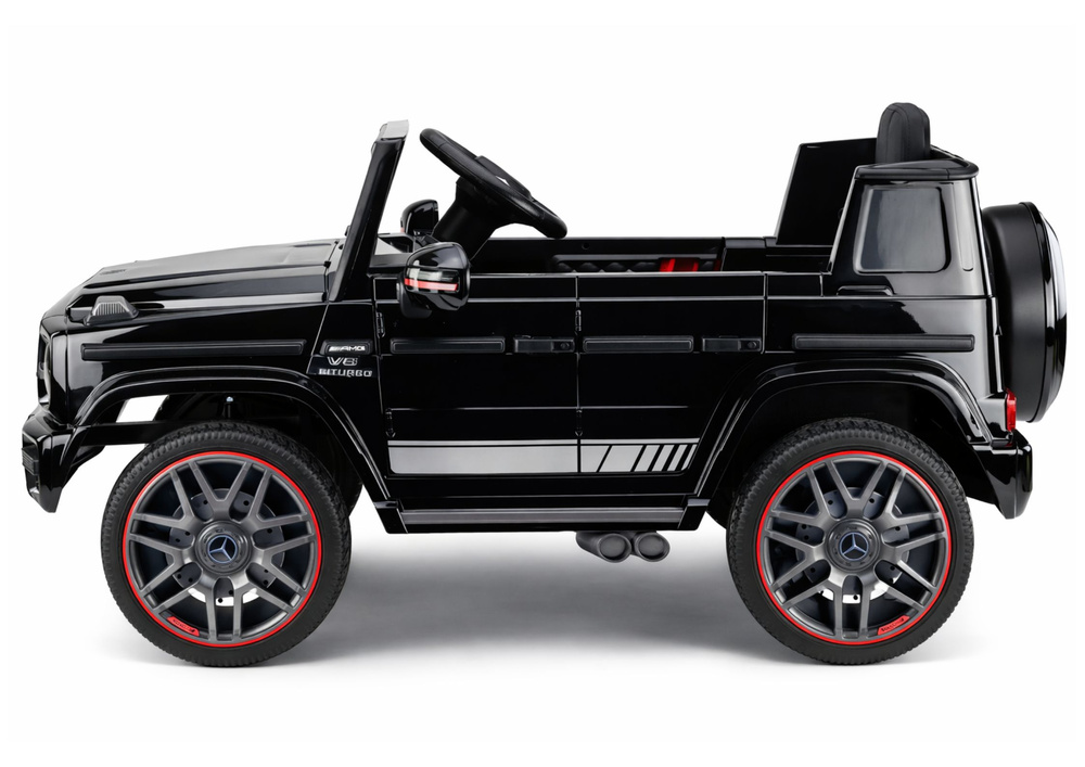 Mercedes AMG G 63 crno vozilo na akumulator