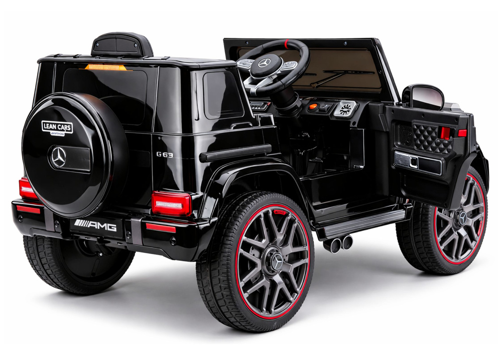 Mercedes AMG G 63 crno vozilo na akumulator