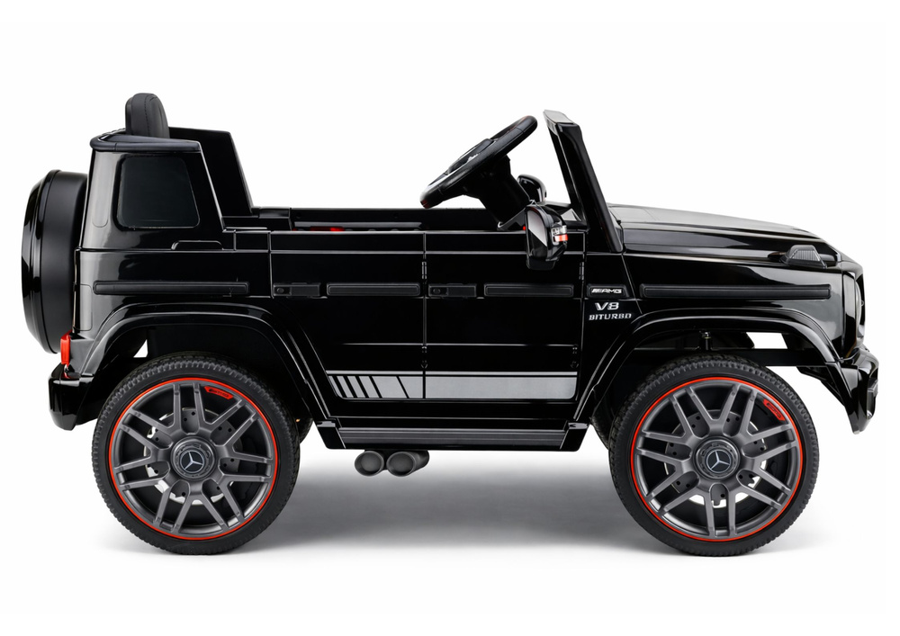 Mercedes AMG G 63 crno vozilo na akumulator