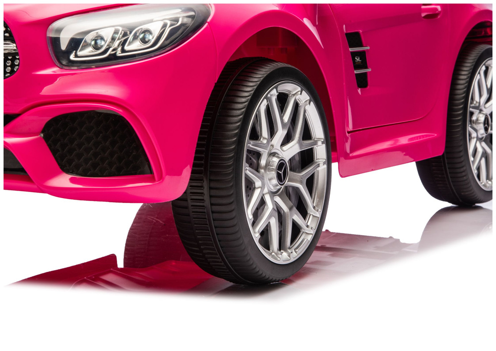 S506 Ružičasti automobil na akumulator Mercedes SL500