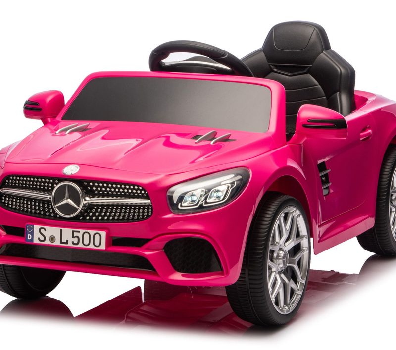 S506 Ružičasti automobil na akumulator Mercedes SL500