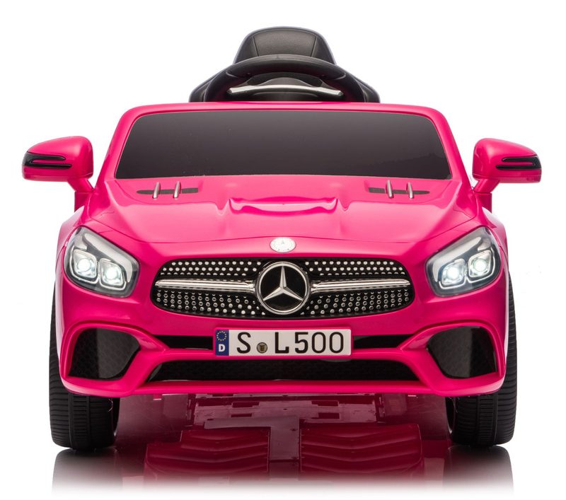S506 Ružičasti automobil na akumulator Mercedes SL500
