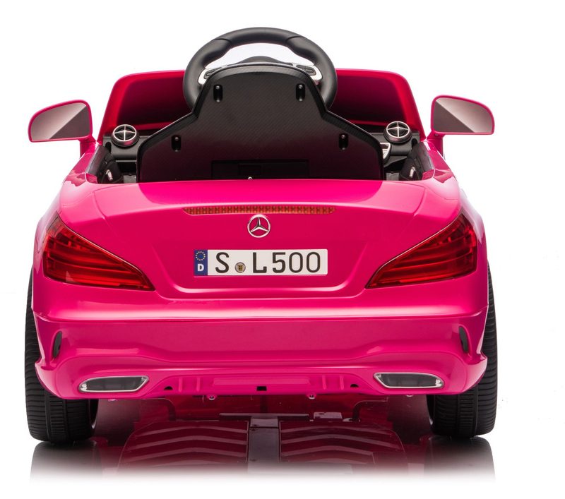 S506 Ružičasti automobil na akumulator Mercedes SL500