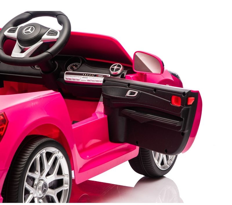 S506 Ružičasti automobil na akumulator Mercedes SL500