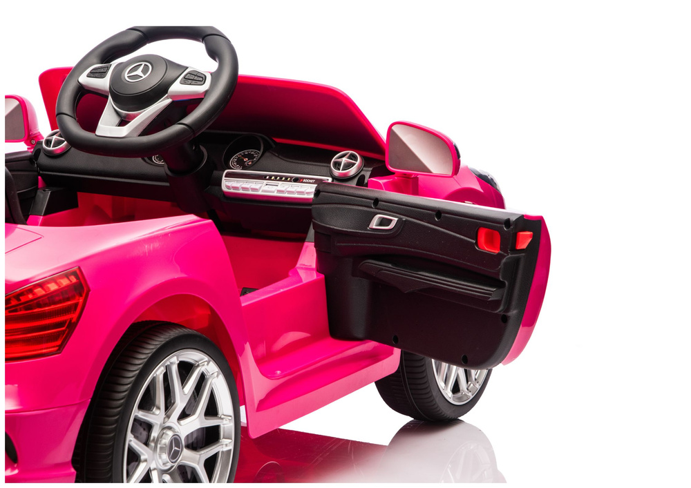 S506 Ružičasti automobil na akumulator Mercedes SL500