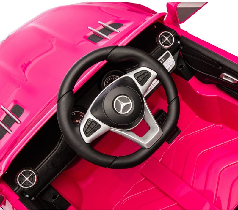 S506 Ružičasti automobil na akumulator Mercedes SL500