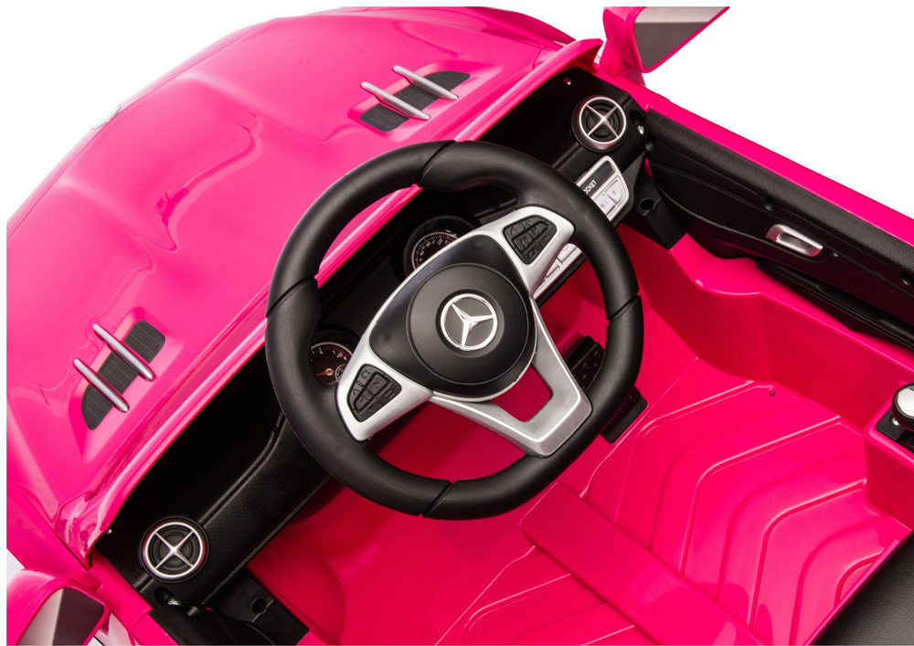 S506 Ružičasti automobil na akumulator Mercedes SL500