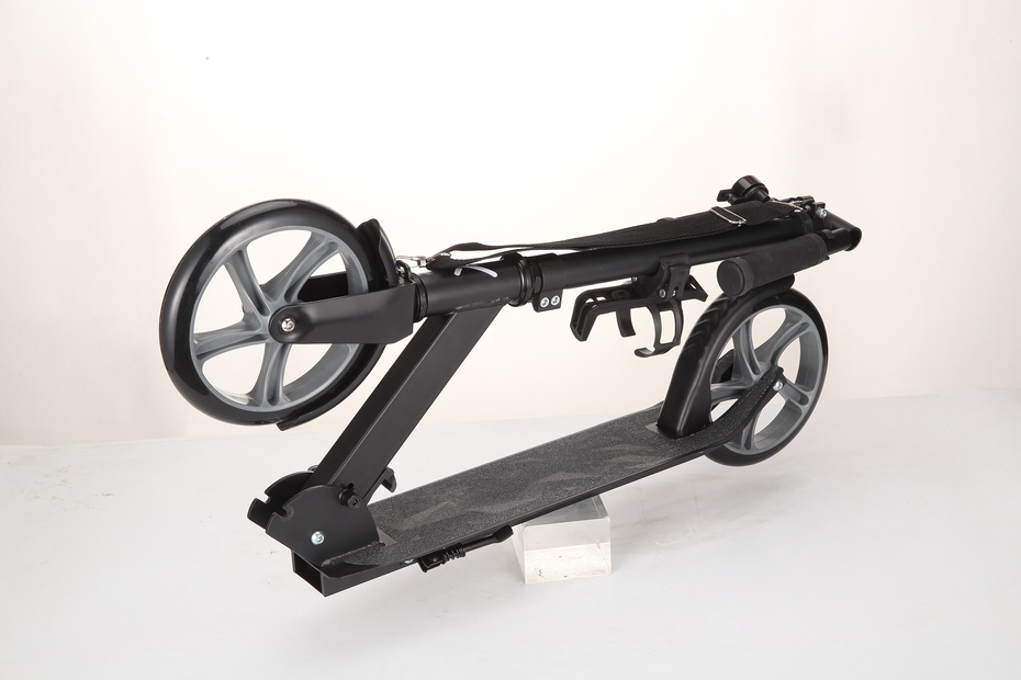 Trike Fix gradski skuter sklopivi s kotačima 200 mm, sivi