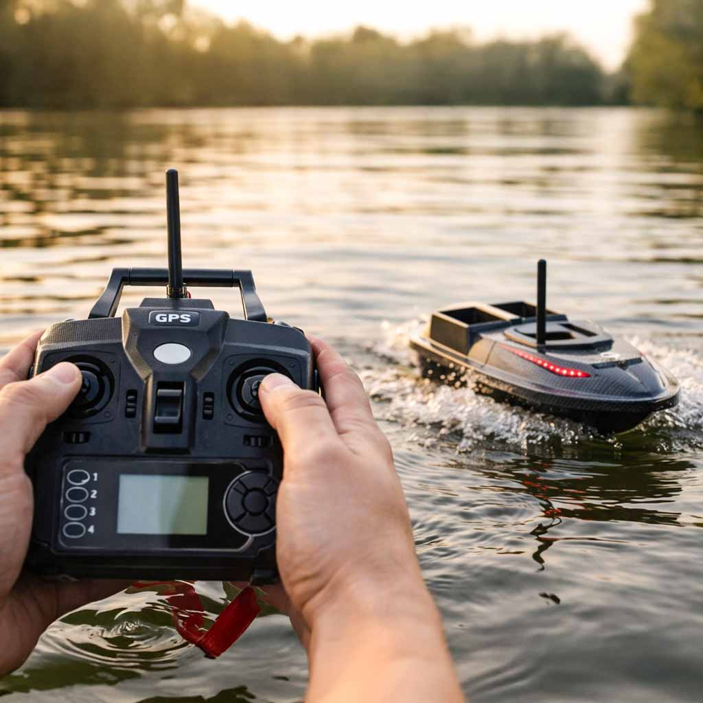 Brod za ribolov s mamcima RC Flytec V900 GPS 5,4 km/h 1,5 kg