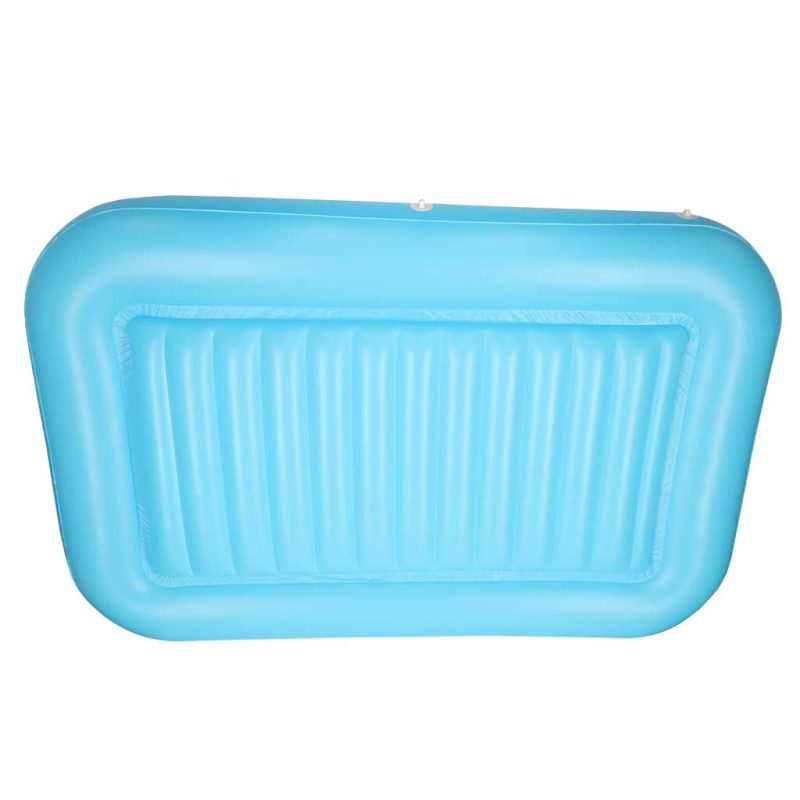 Napuhana ležaljka madrac za plivanje i jastuk 175 cm, plava