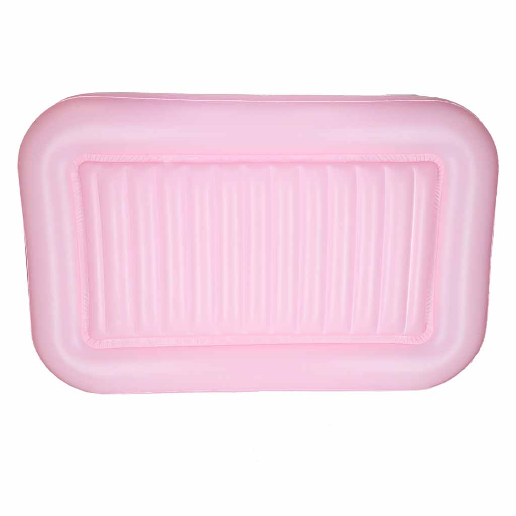 Napuhana ležaljka madrac za plivanje i jastuk 175 cm, ružičasta