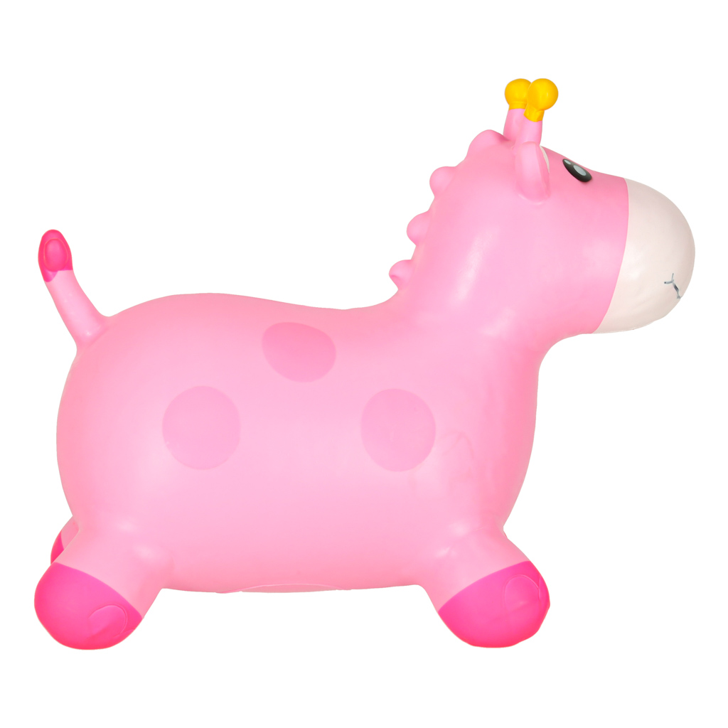 Ružičasta žirafa za skakanje