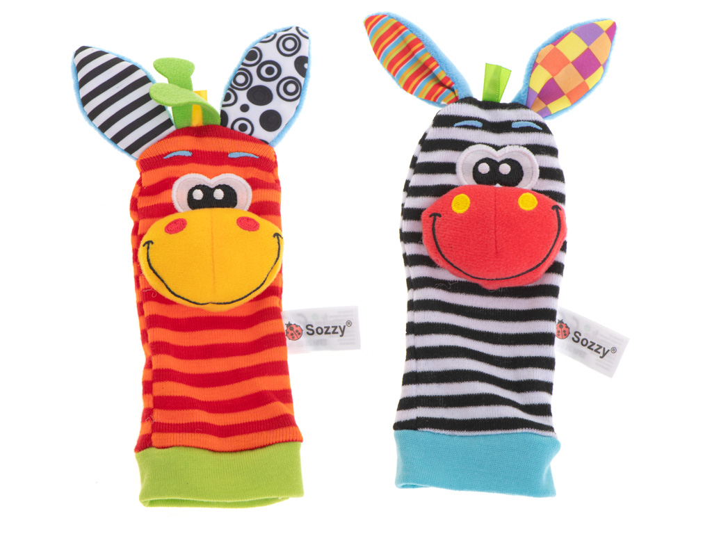 Čarapice za stopala sa zvečkom, 2 kom