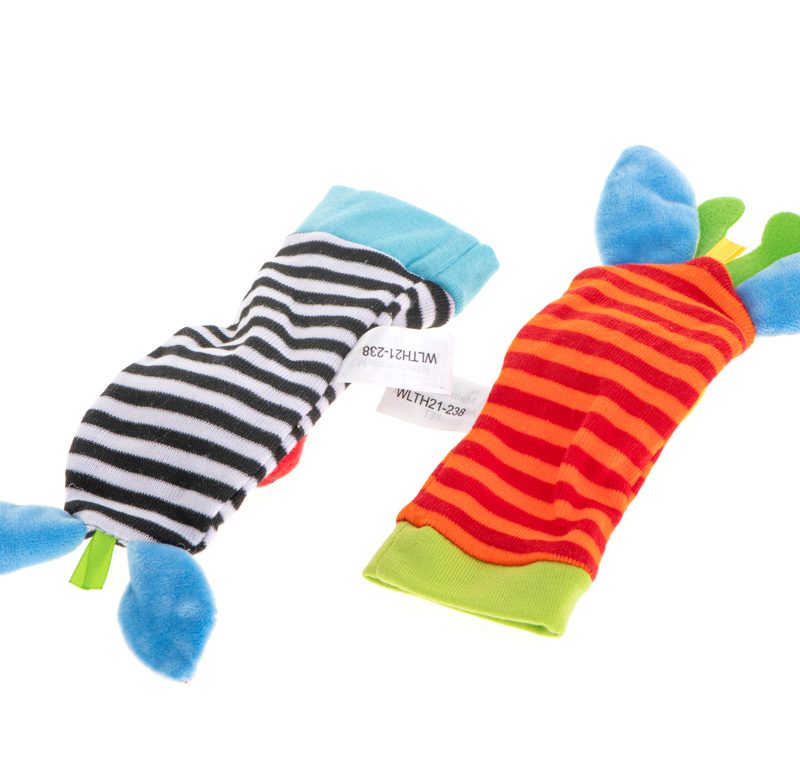 Čarapice za stopala sa zvečkom, 2 kom