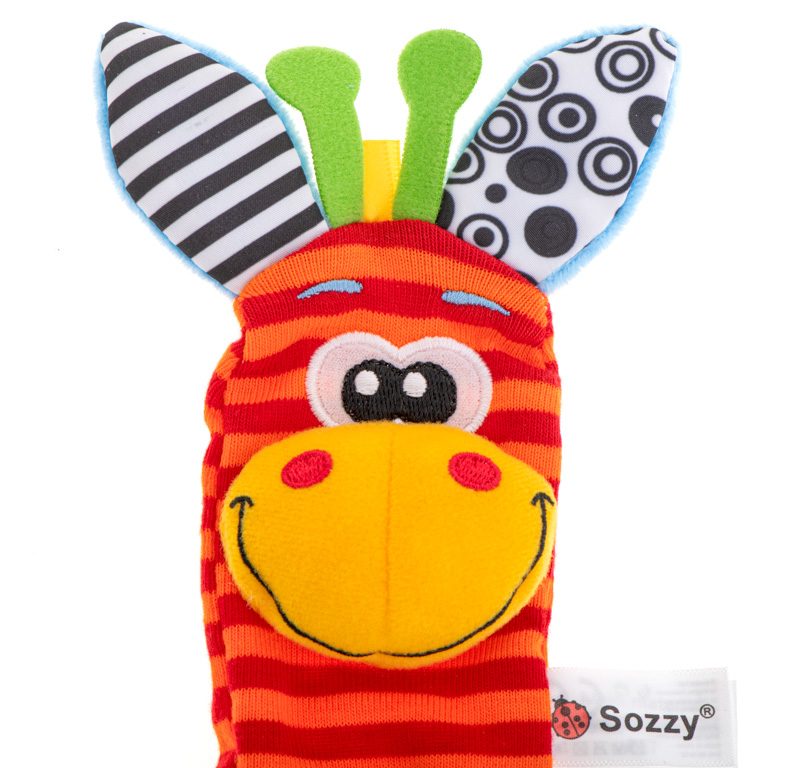 Čarapice za stopala sa zvečkom, 2 kom