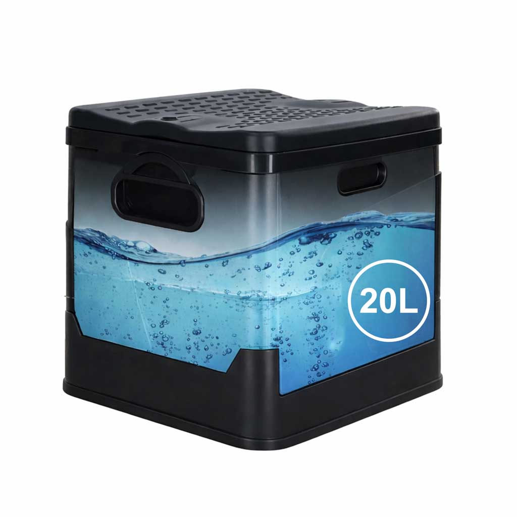 Prijenosni sklopivi putni WC, 20l