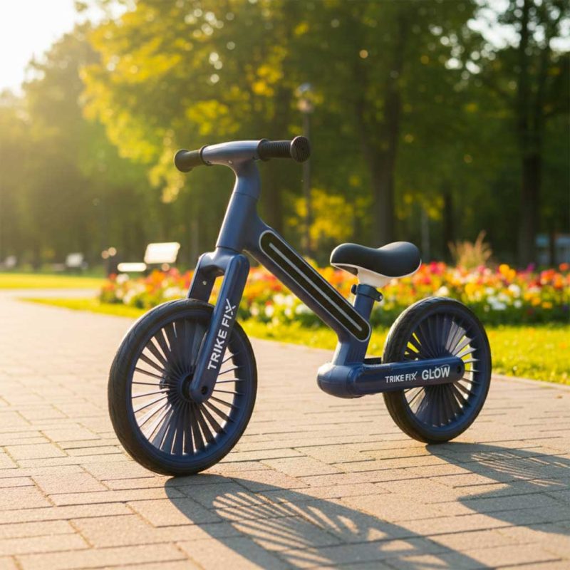 Trike Fix Glow balans bicikl LED mornarsko plavi