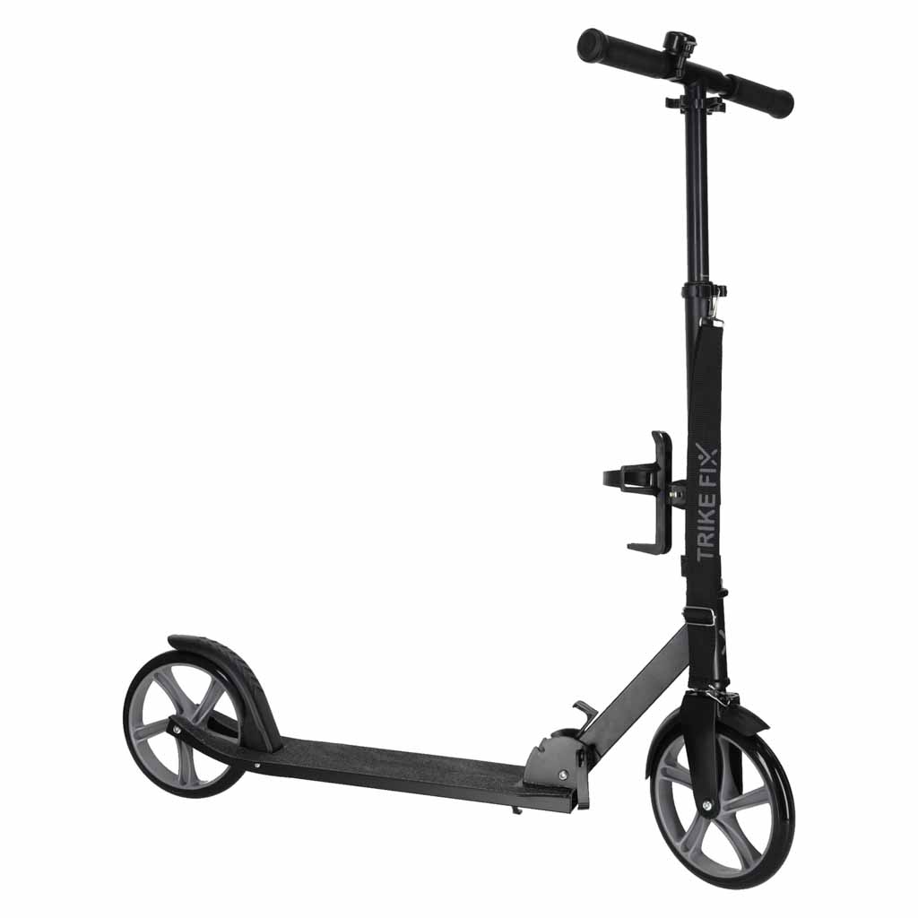 Trike Fix gradski skuter sklopivi s kotačima 200 mm, sivi