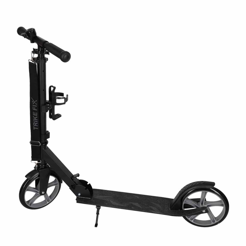 Trike Fix gradski skuter sklopivi s kotačima 200 mm, sivi