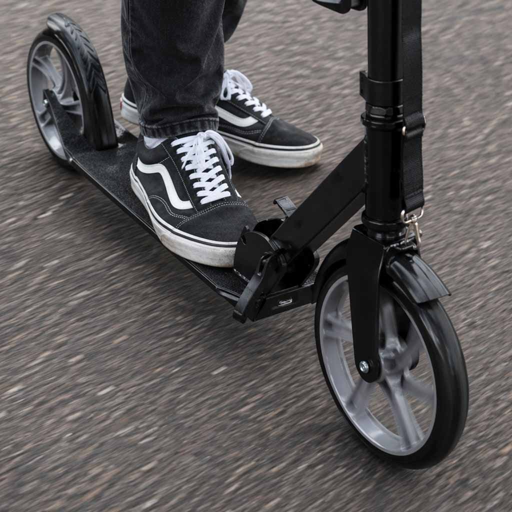 Trike Fix gradski skuter sklopivi s kotačima 200 mm, sivi